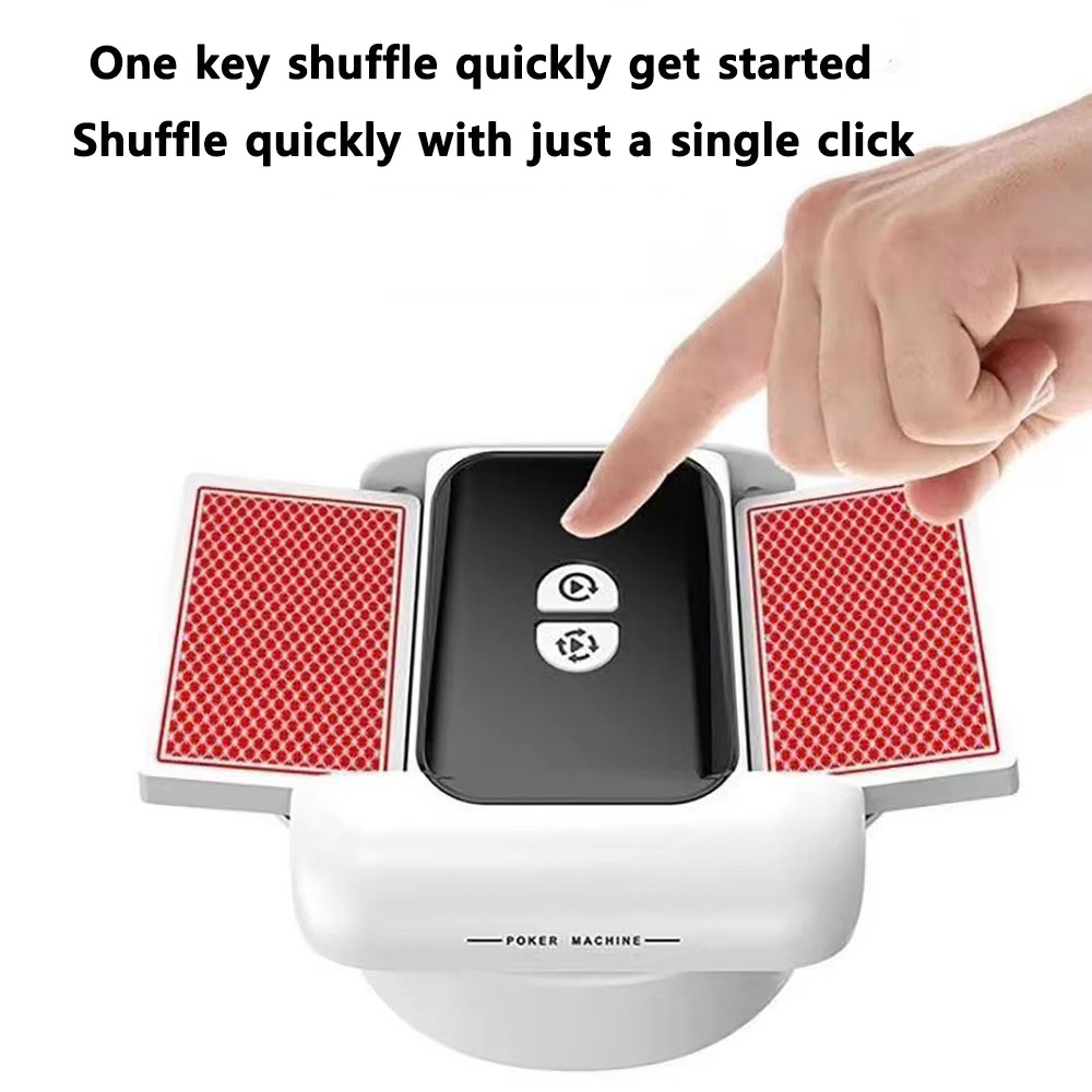 Home Improvement Game - Rechargeable Automatic Card Shuffling Machine Electric