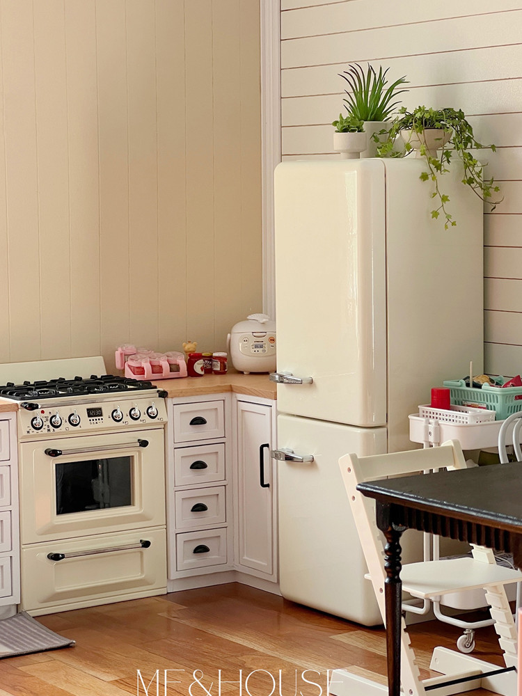 Home Improvement Kitchen - 1/6 Doll House Model Furniture Accessories