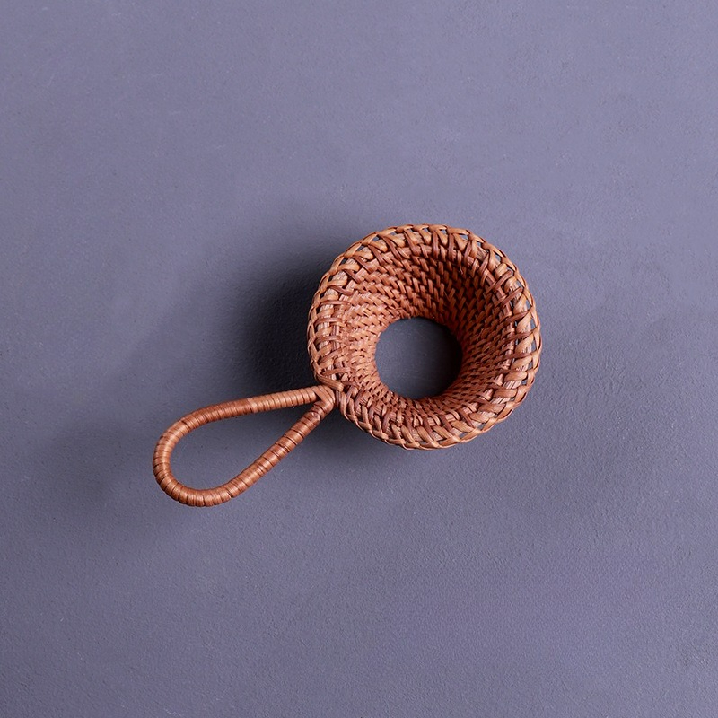 Home Improvement Kitchen - Rattan Tea Strainer Handmade Tea Infuser