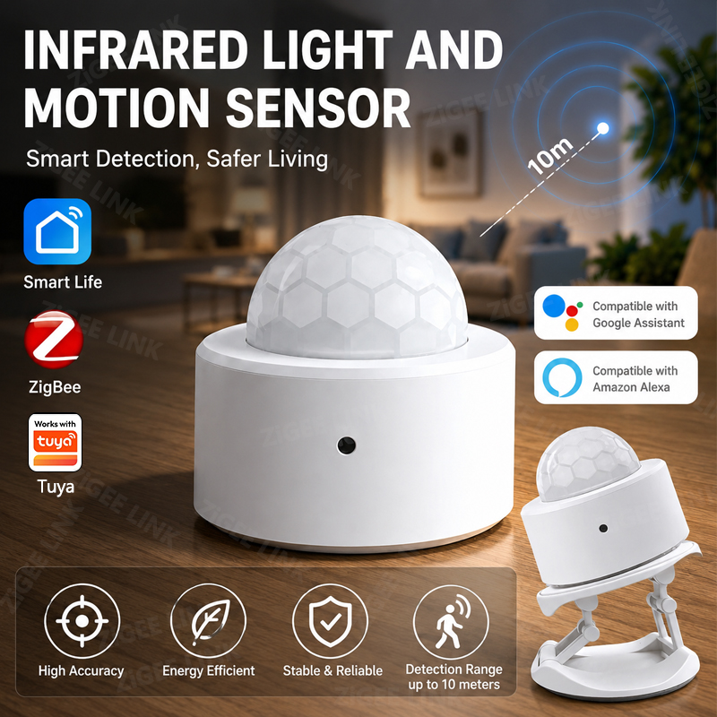 Home Improvement Hardware - ZigBee 3.0 PIR Motion Sensor Wireless