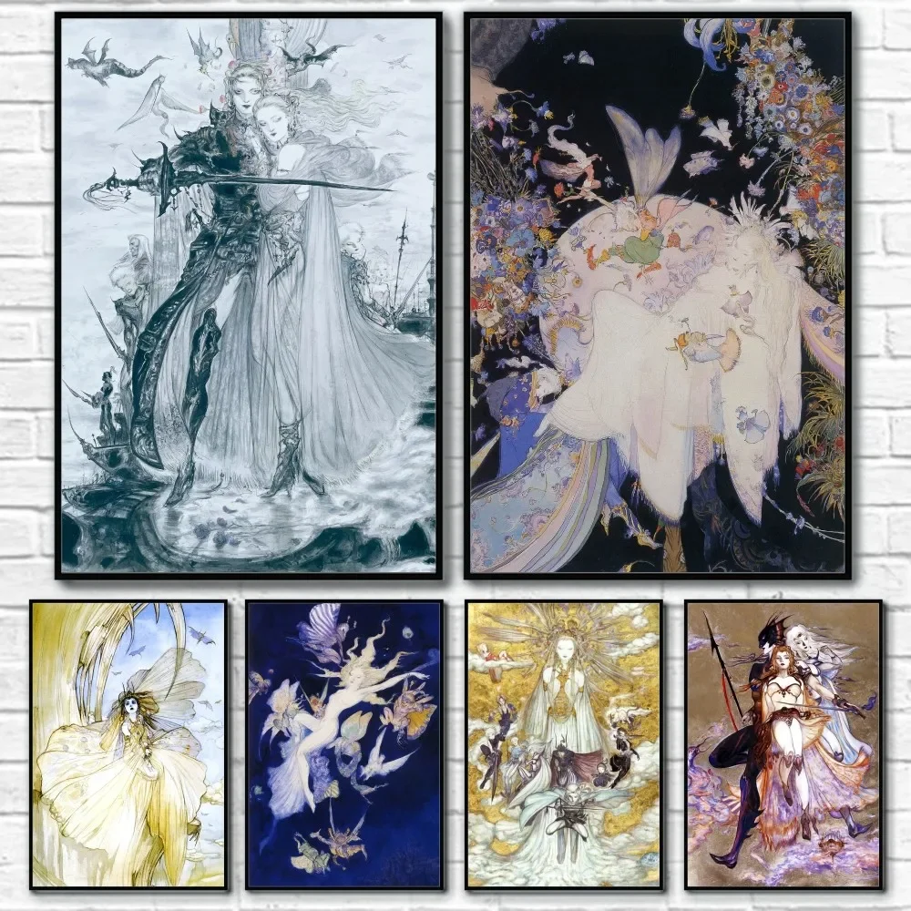 Home Improvement Game - Yoshitaka Amano Final Fantasy Game Luxury