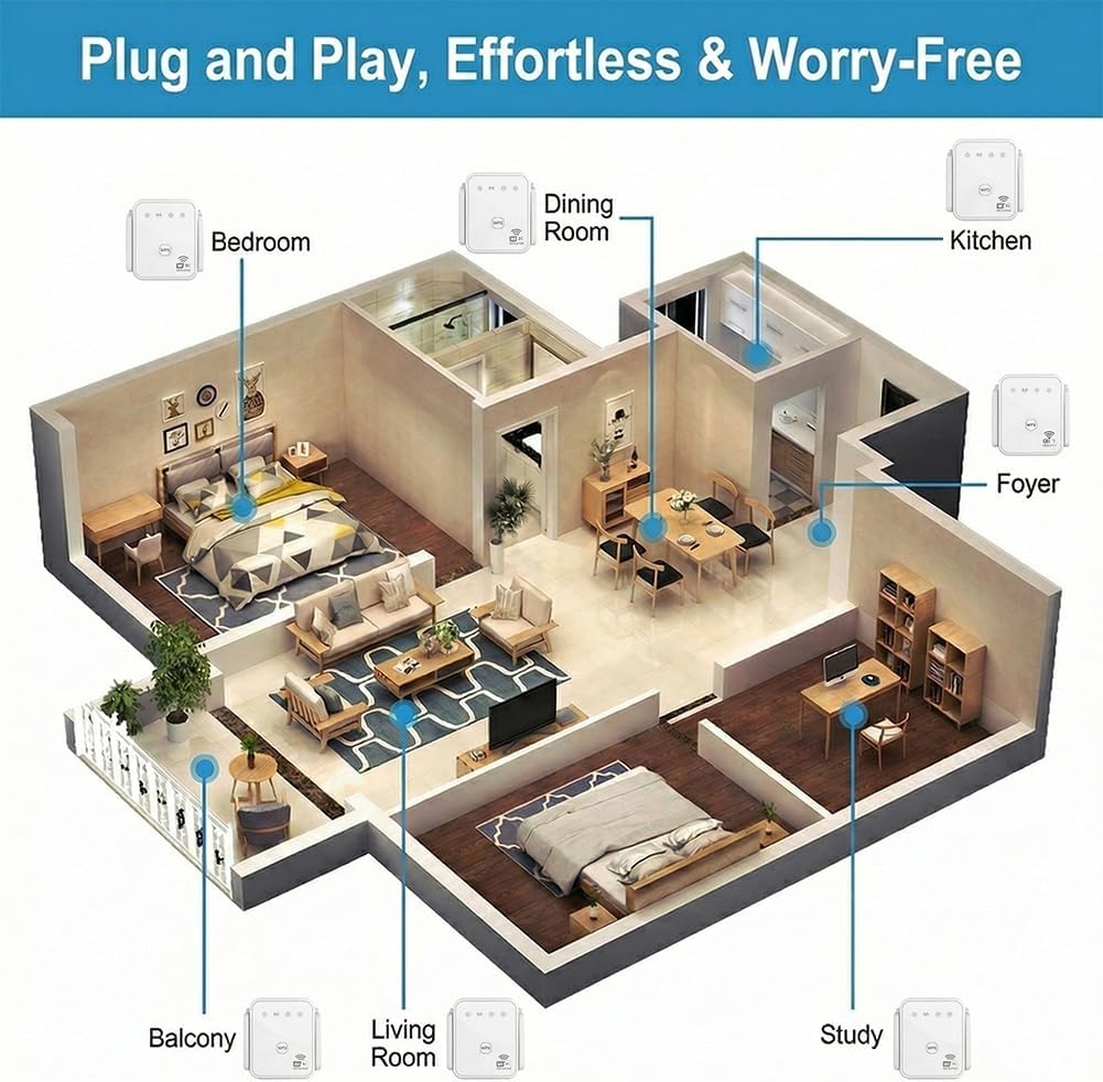 2026 New WiFi Repeater 300Mbps - огляд і ціна Home Improvement Hardware