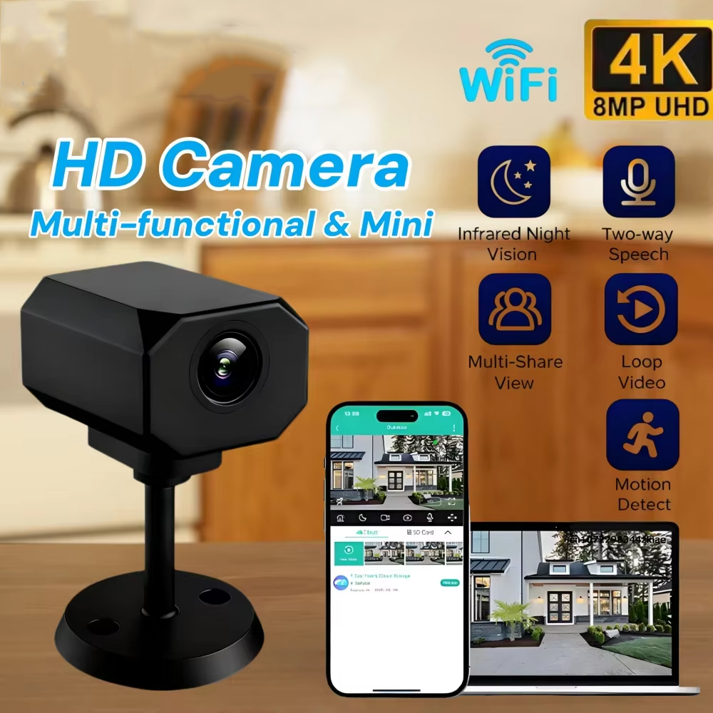 4K HD WiFi Security Camera for - огляд і ціна Home Improvement Hardware