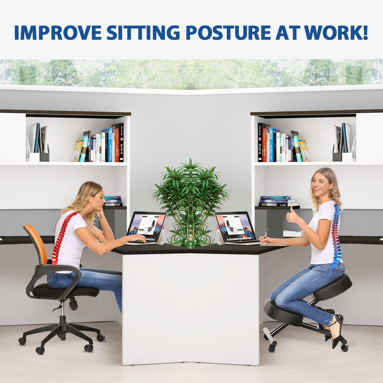 Kneeling Chair Ergonomic for O - огляд і ціна Home Improvement Usa