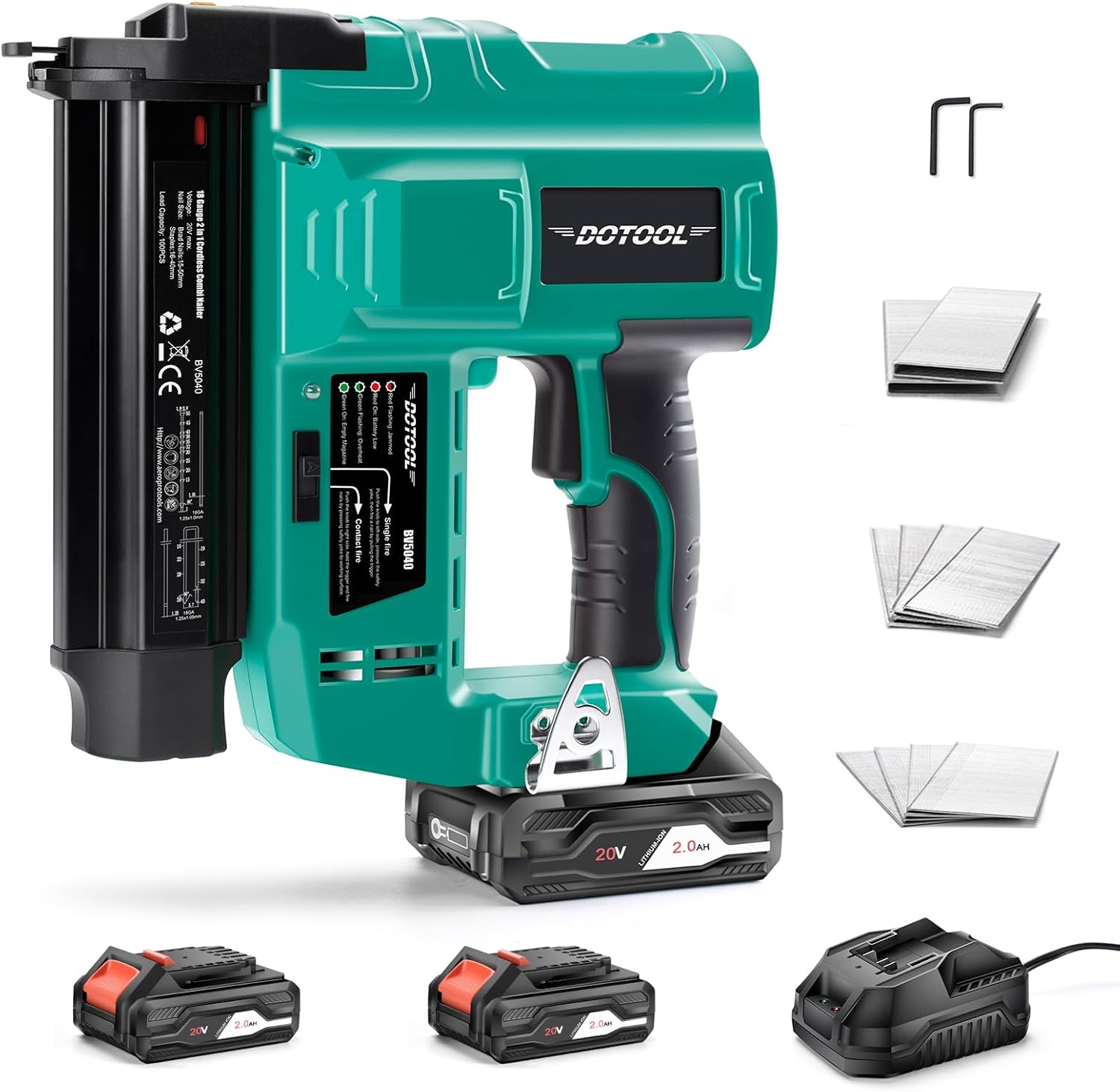 Battery-Powered Cordless Nail  - огляд і ціна Home Improvement Brad