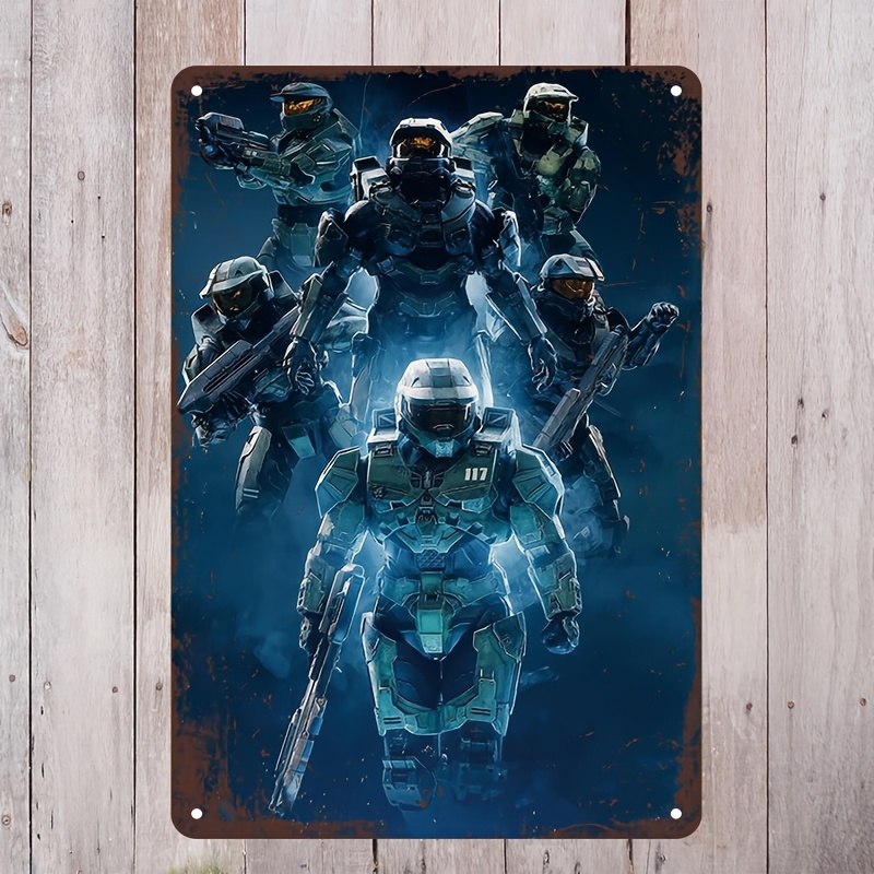 Halo-Inspired Metal Wall Art S - огляд і ціна Home Improvement Game