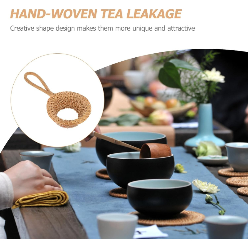 Rattan Tea Strainer Handmade T - огляд і ціна Home Improvement Kitchen