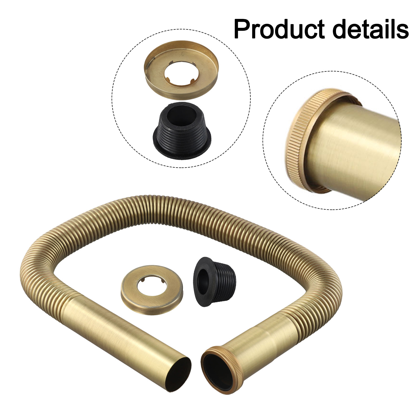 1pc Flexible Hose Brass Hose S - огляд і ціна Home Improvement Kitchen