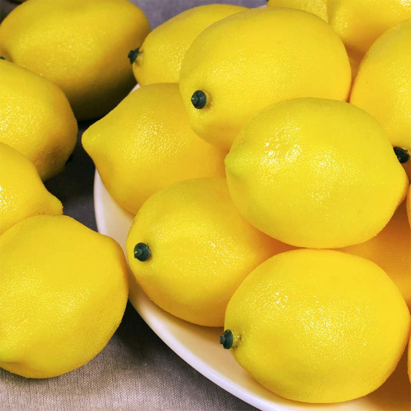 2/5/10Pcs Artificial Lemon Fru - огляд і ціна Home Improvement Kitchen