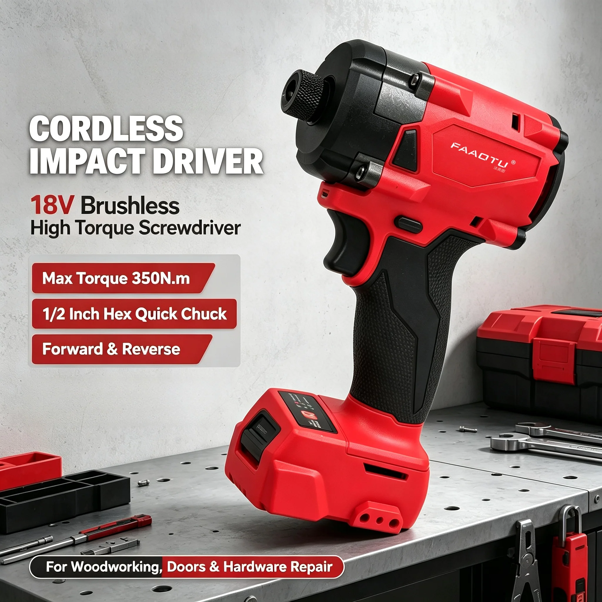 FAAOTU 18V Cordless Electric S - огляд і ціна Home Improvement Usa