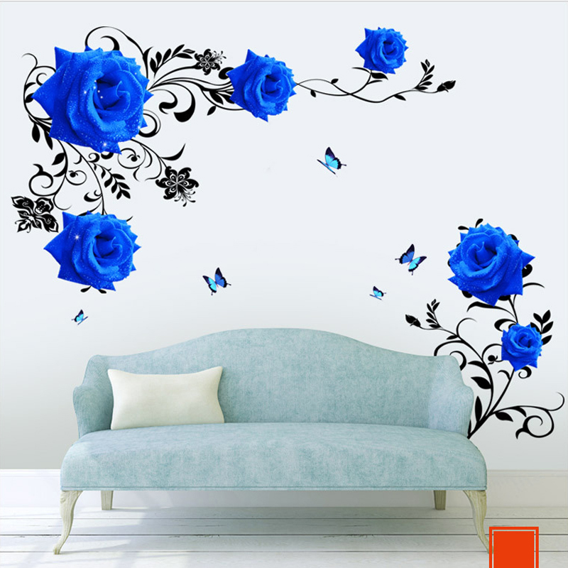 Large Size Blue Rose Flowers W - огляд і ціна Home Improvement Tv Show