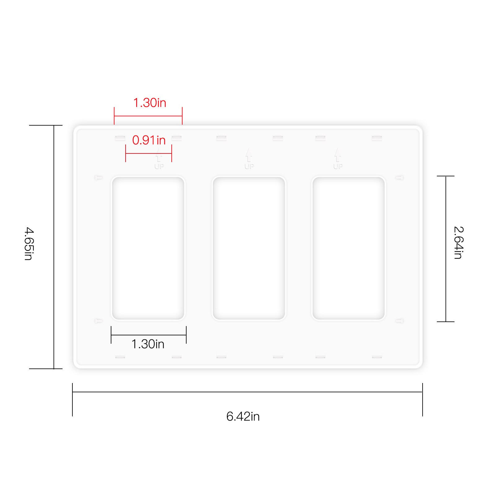 US、EU Type Switch Panel 2/3/4  - огляд і ціна Home Improvement Kitchen